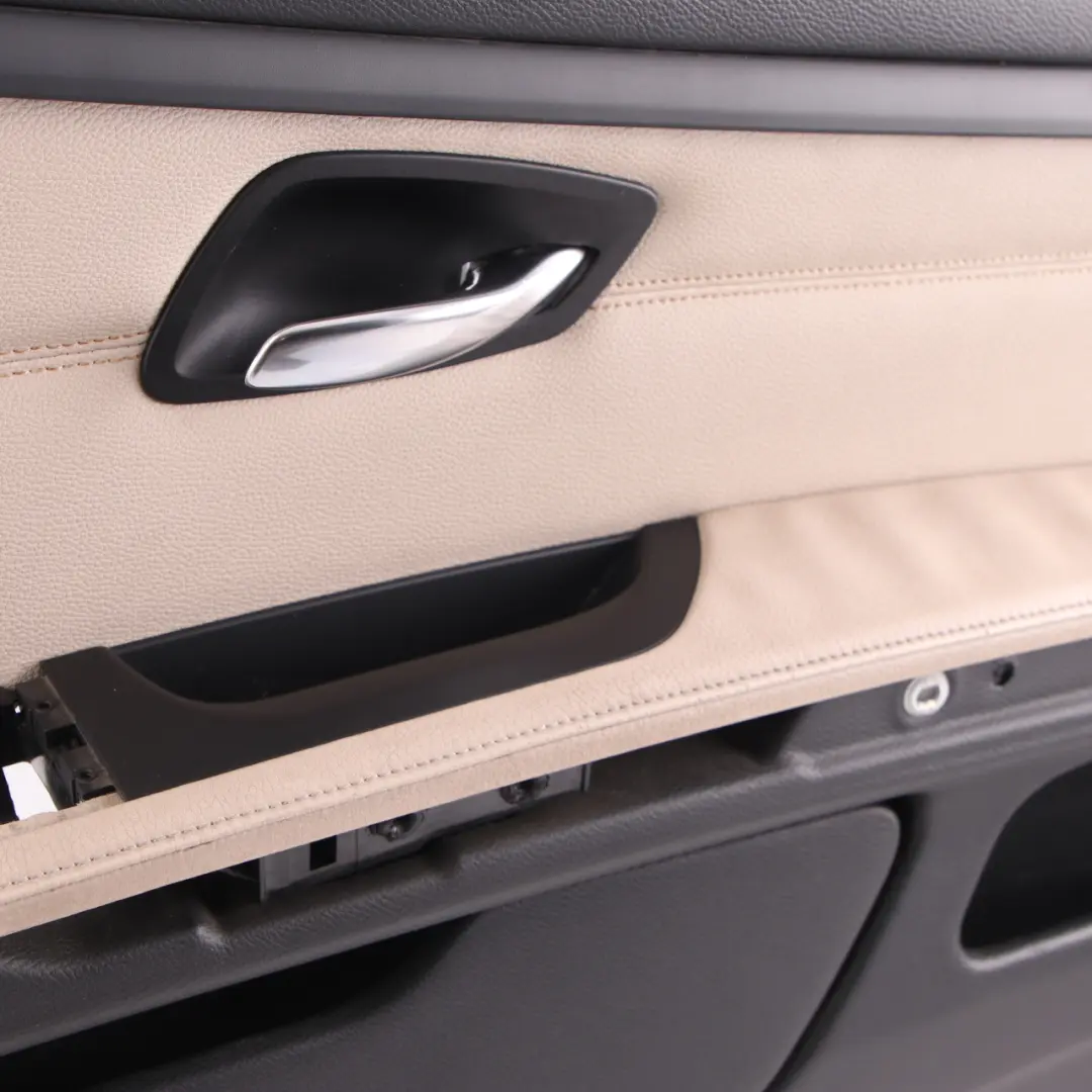 Door Card BMW E92 E93 LCI Front Right O/S Lining Trim Panel Leather Oyster to with Part number 7251750 Door Card BMW E92 E93 LCI Front Right O/S Lining Trim Panel Leather Oyster - SKU rhd-7251750 - Part number 7251750