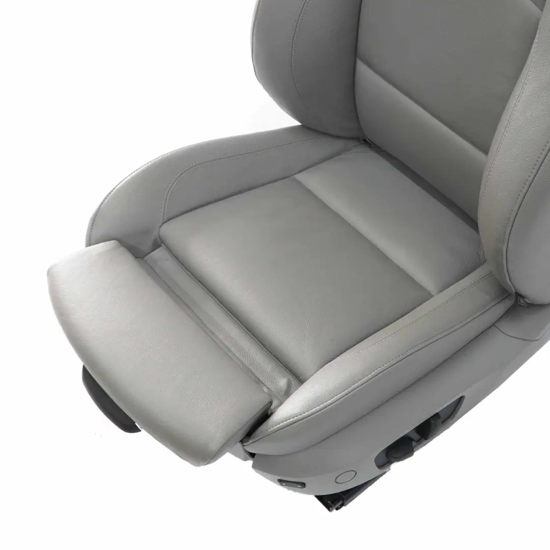 Front Left N/S Heated Seat Grey Dakota Leather Memory to BMW E92 LCI Coupe M Sport with Part number 7253095 BMW E92 LCI Coupe M Sport Front Left N/S Heated Seat Grey Dakota Leather Memory - SKU rhd-7253095-1 - Part number 7253095