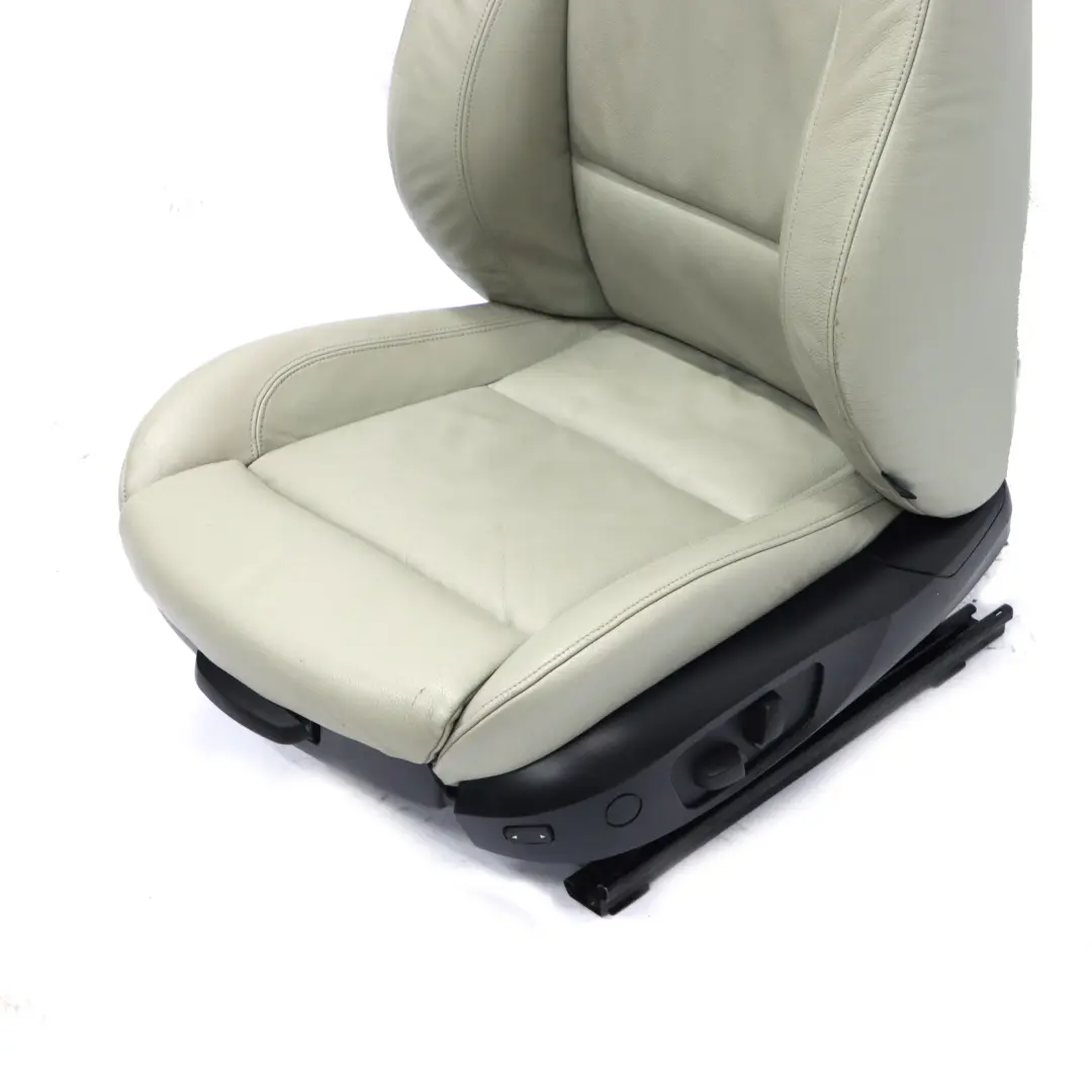 Front Left N/S Heated Seat Grey Dakota Leather Memory to BMW E92 LCI Coupe M Sport with Part number 7253095 BMW E92 LCI Coupe M Sport Front Left N/S Heated Seat Grey Dakota Leather Memory - SKU rhd-7253095-2 - Part number 7253095