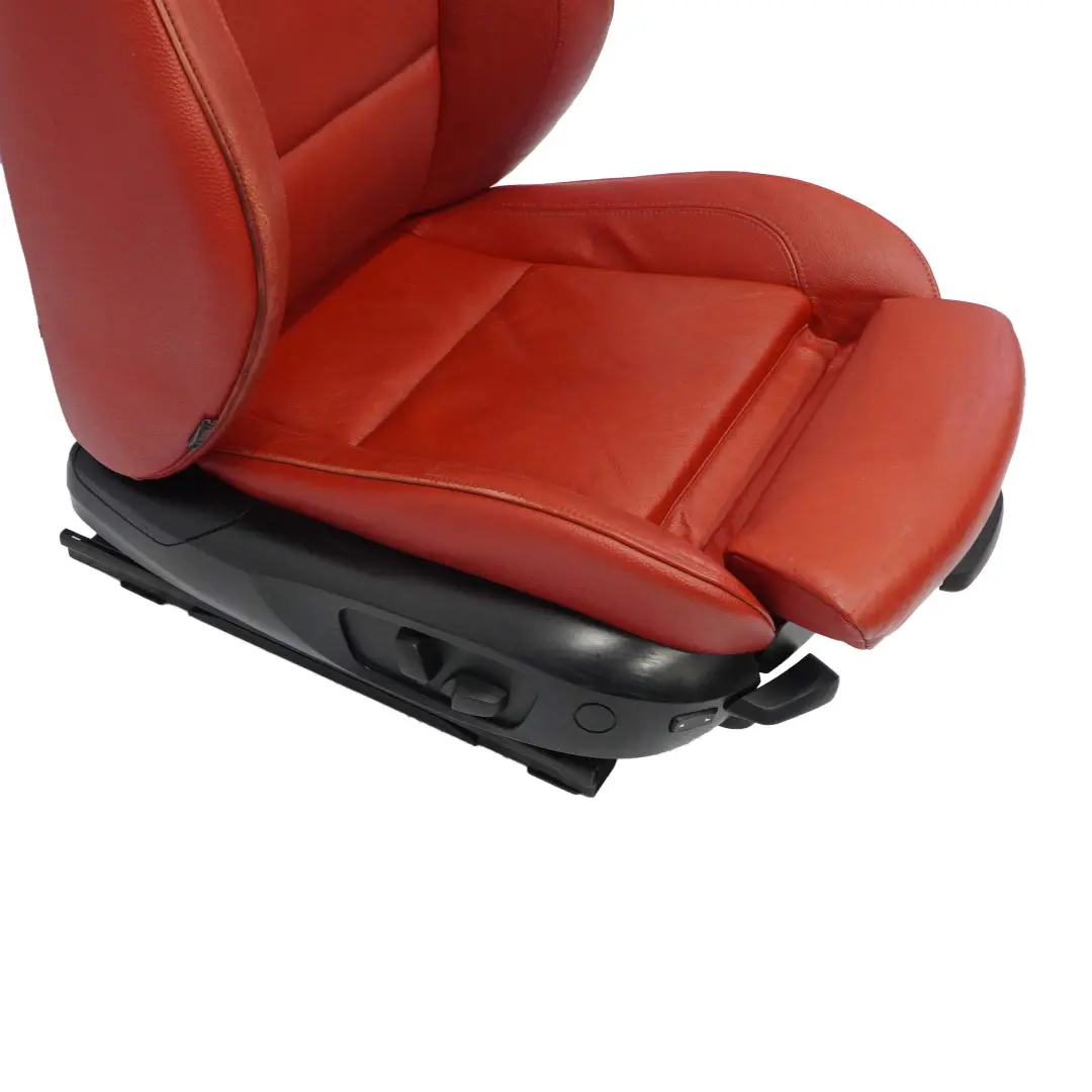 BMW E92 LCI Fotel Prawy Przód Czerwona Skóra - SKU rhd-7253100-1 - Numer Części 7253100