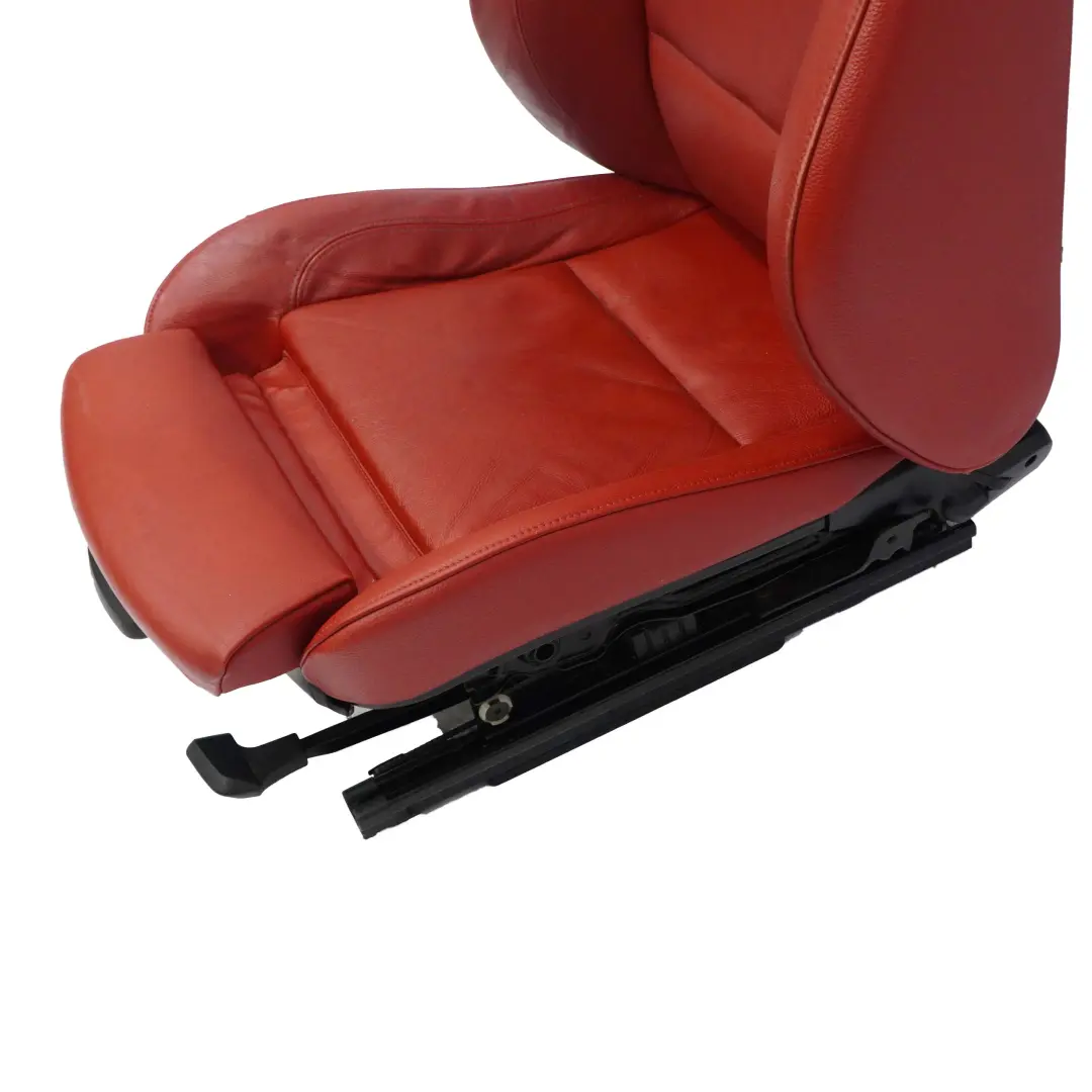 BMW E92 LCI Fotel Prawy Przód Czerwona Skóra - SKU rhd-7253100-1 - Numer Części 7253100
