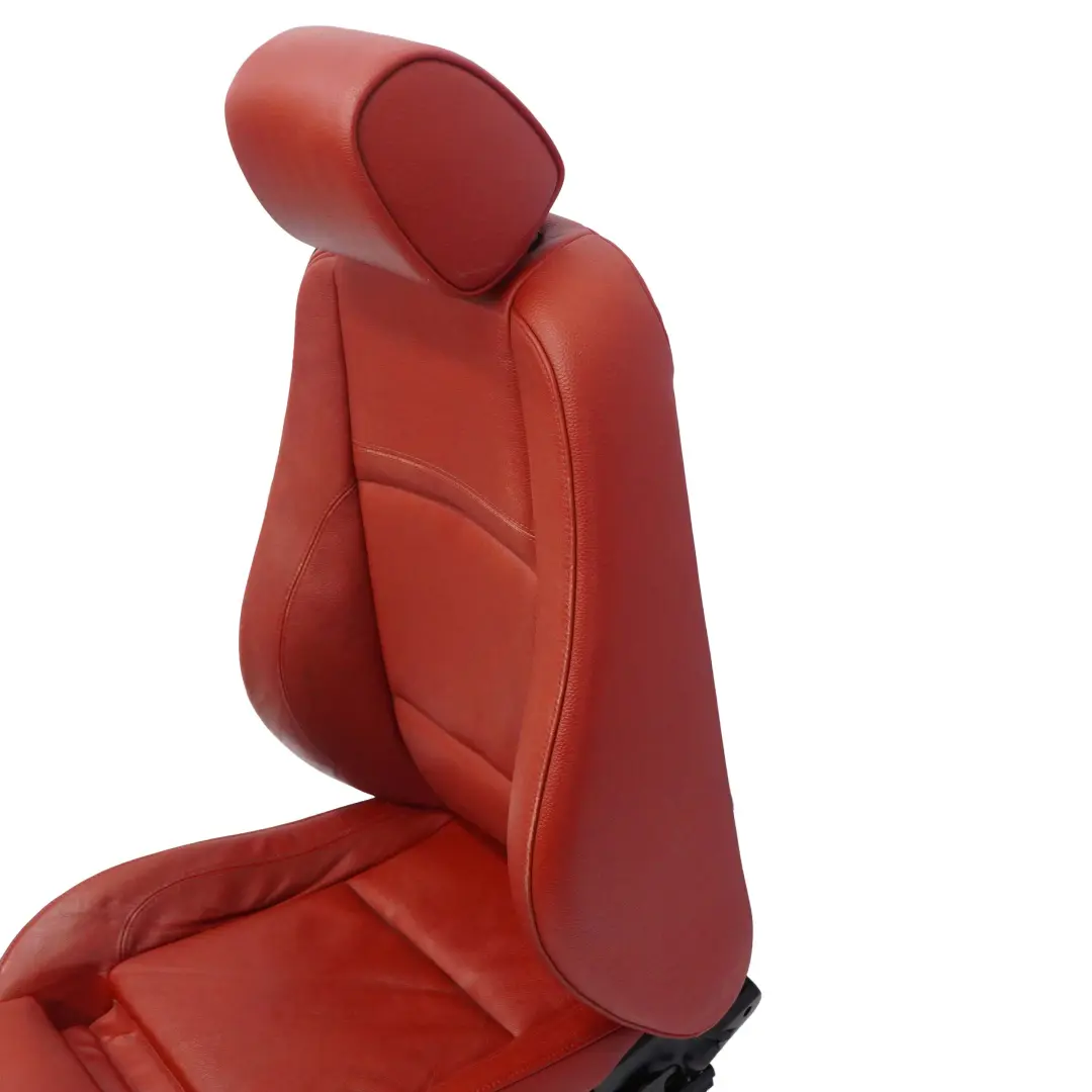 BMW E92 LCI Fotel Prawy Przód Czerwona Skóra - SKU rhd-7253100-1 - Numer Części 7253100