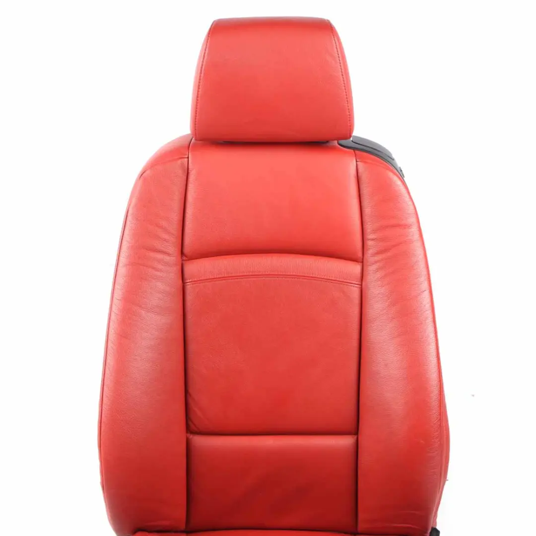  Front Seat BMW E92 Coupe Left N/S Korall Red Leather Dakota Memory - SKU rhd-7253249-1 - Part number 7253249