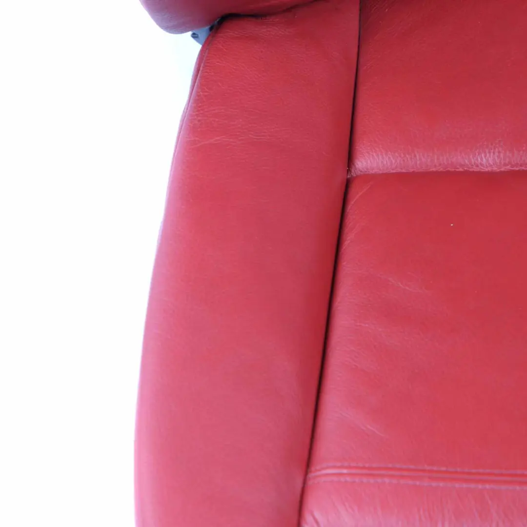  Front Seat BMW E92 Coupe Left N/S Korall Red Leather Dakota Memory - SKU rhd-7253249-1 - Part number 7253249
