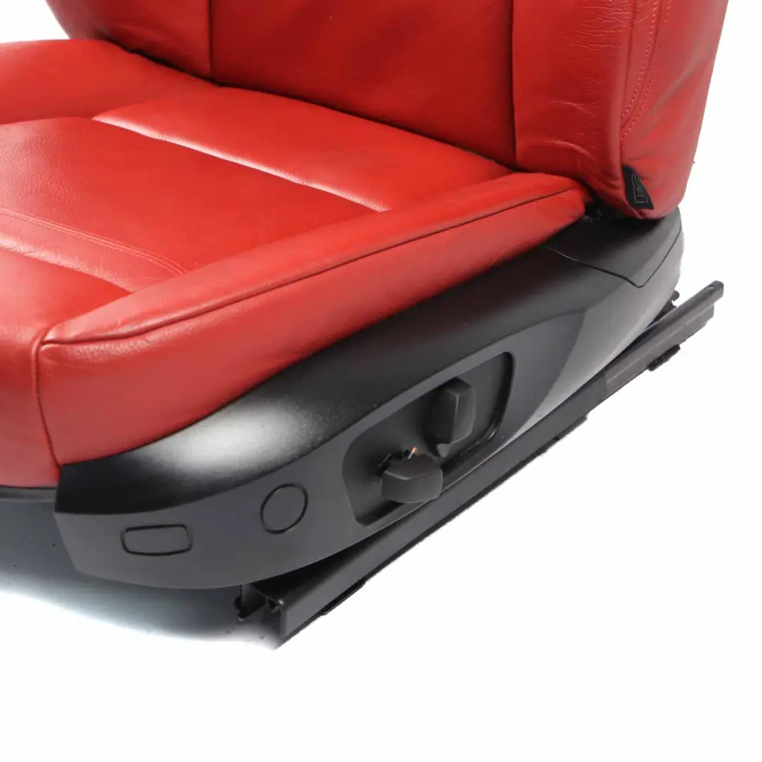  Front Seat BMW E92 Coupe Left N/S Korall Red Leather Dakota Memory - SKU rhd-7253249-1 - Part number 7253249