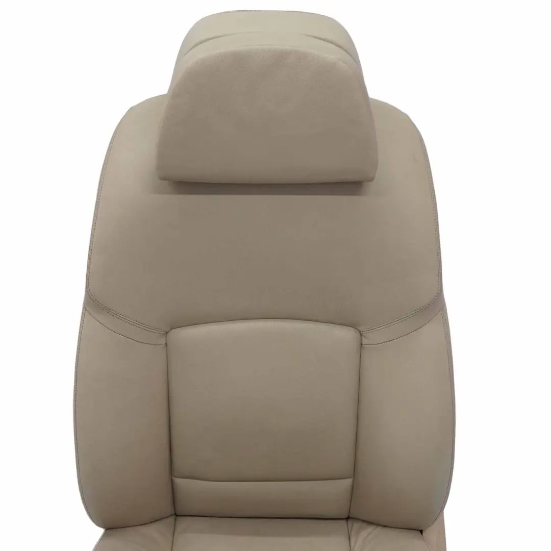  Front Seat BMW F10 Comfort Heated Left N/S Leather Dakota Oyster Lumbar Memory - SKU rhd-7255061-2 - Part number 7255061