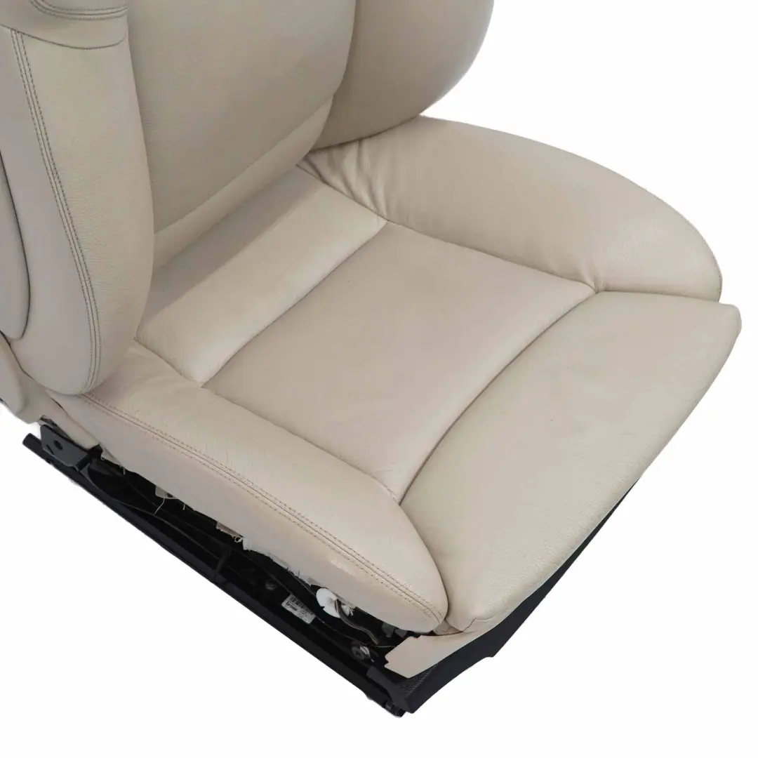  Front Seat BMW F10 Comfort Heated Left N/S Leather Dakota Oyster Lumbar Memory - SKU rhd-7255061-2 - Part number 7255061
