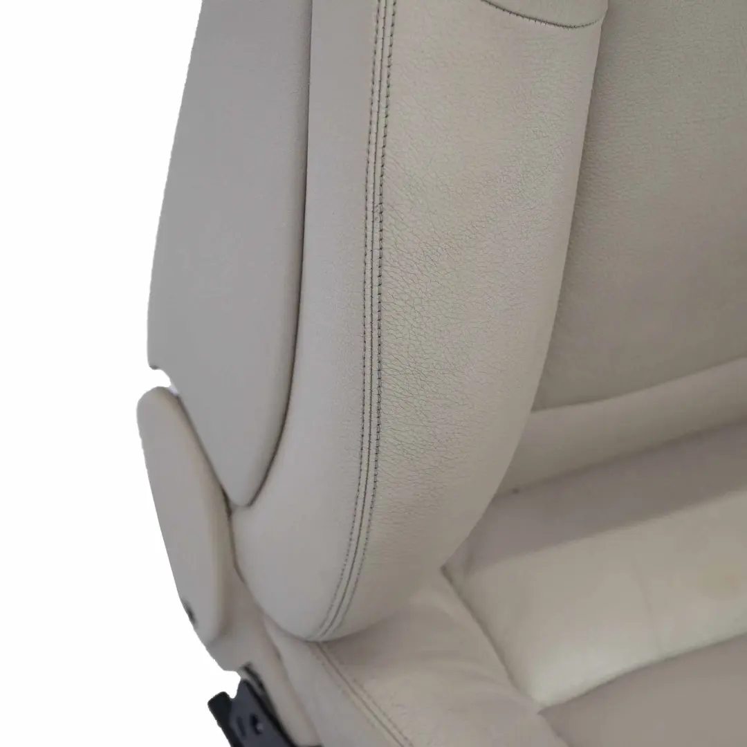 Front Seat BMW F10 Comfort Heated Left N/S Leather Dakota Oyster Lumbar Memory - SKU rhd-7255061-2 - Part number 7255061