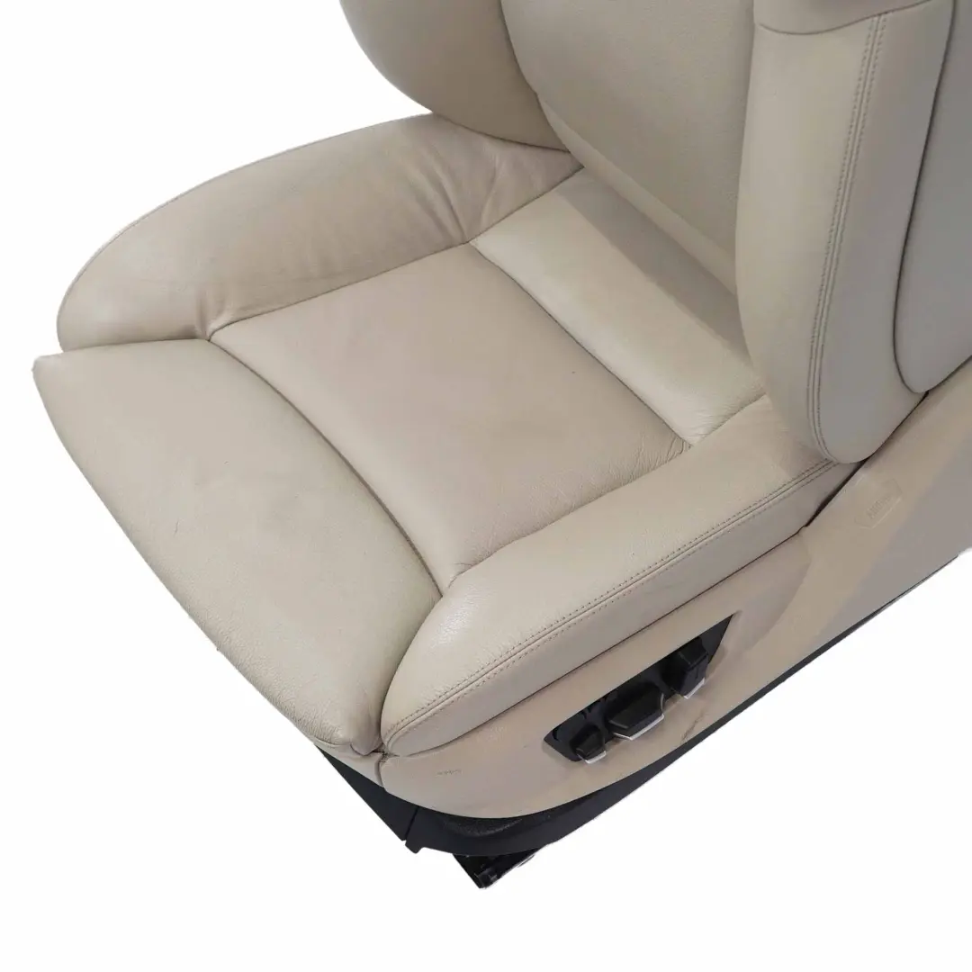 Front Seat BMW F10 Comfort Heated Left N/S Leather Dakota Oyster Lumbar Memory to with Part number 7255061 Front Seat BMW F10 Comfort Heated Left N/S Leather Dakota Oyster Lumbar Memory - SKU rhd-7255061-2 - Part number 7255061