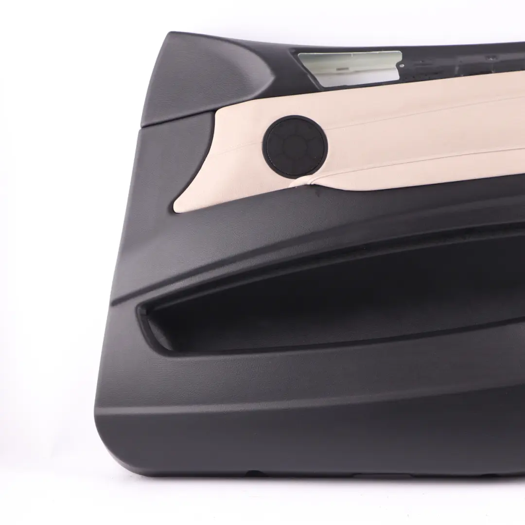 Door Card Front Right O/S Trim Lining Cover Leather Nevada Oyster to BMW X5 E70 LCI with Part number 7256452 BMW X5 E70 LCI Door Card Front Right O/S Trim Lining Cover Leather Nevada Oyster - SKU rhd-7256452 - Part number 7256452