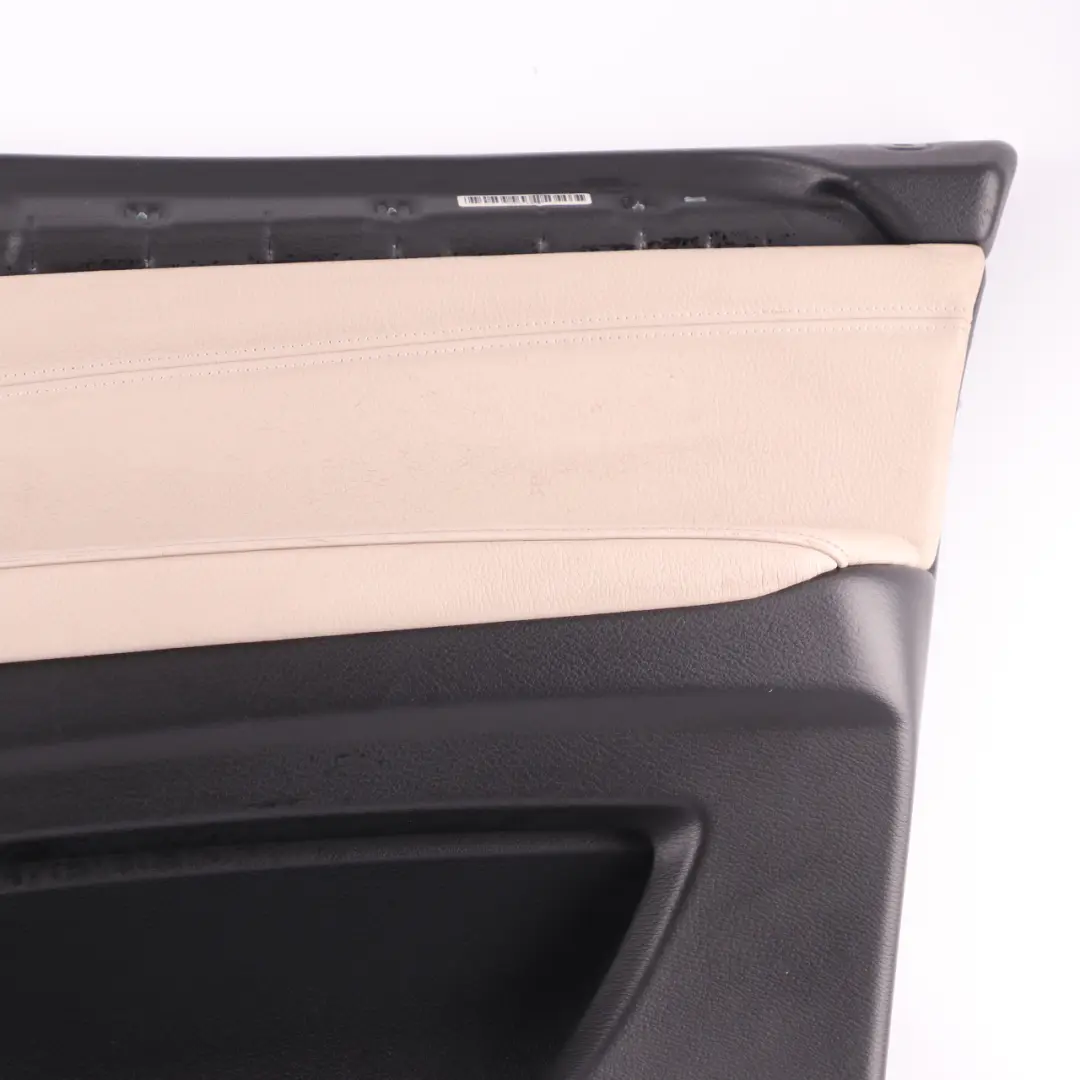 Door Card Front Right O/S Trim Lining Cover Leather Nevada Oyster to BMW X5 E70 LCI with Part number 7256452 BMW X5 E70 LCI Door Card Front Right O/S Trim Lining Cover Leather Nevada Oyster - SKU rhd-7256452 - Part number 7256452