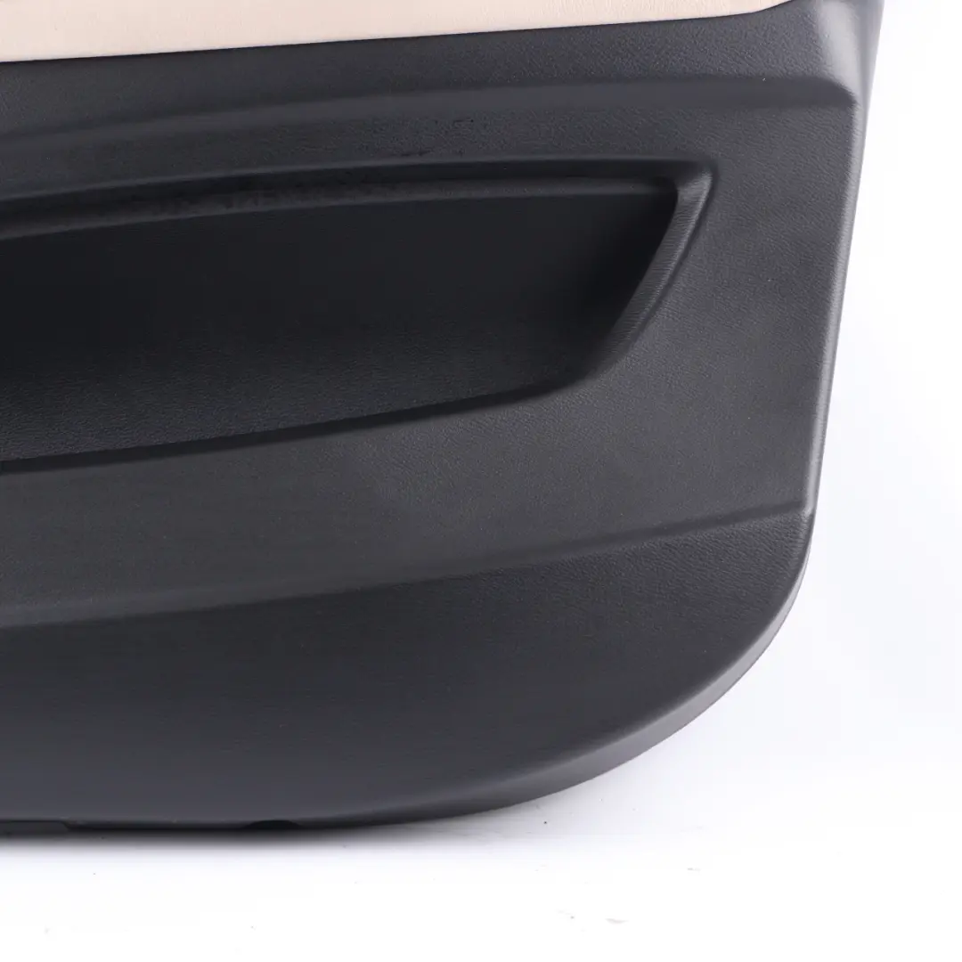 BMW X5 E70 LCI Door Card Front Right O/S Trim Lining Cover Leather Nevada Oyster - SKU rhd-7256452 - Part number 7256452