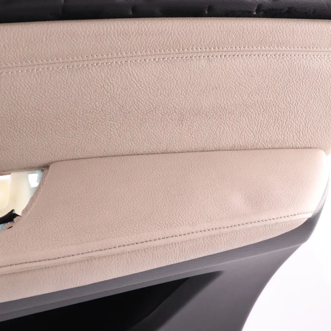 Door Card Front Right O/S Trim Lining Cover Leather Nevada Oyster to BMW X5 E70 LCI with Part number 7256452 BMW X5 E70 LCI Door Card Front Right O/S Trim Lining Cover Leather Nevada Oyster - SKU rhd-7256452 - Part number 7256452