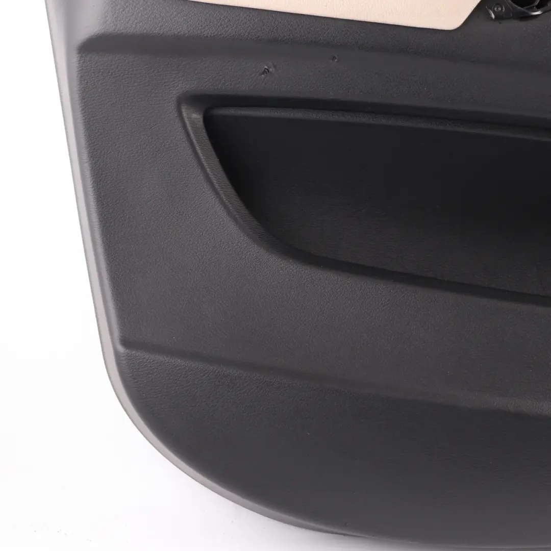 Door Card BMW X5 E70 LCI Front Left N/S Trim Lining Cover Leather Nevada Oyster to with Part number 7256455 Door Card BMW X5 E70 LCI Front Left N/S Trim Lining Cover Leather Nevada Oyster - SKU rhd-7256455 - Part number 7256455