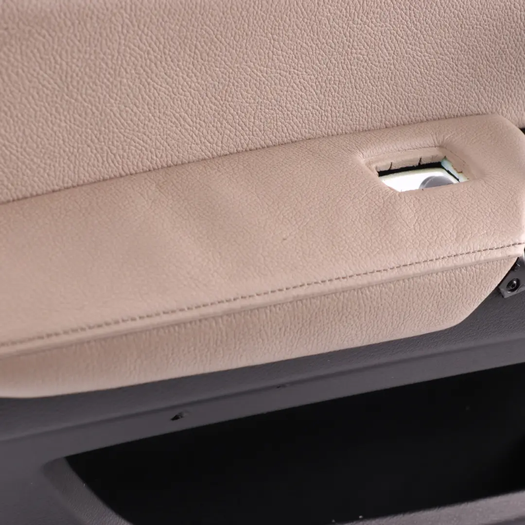  Door Card BMW X5 E70 LCI Front Left N/S Trim Lining Cover Leather Nevada Oyster - SKU rhd-7256455 - Part number 7256455