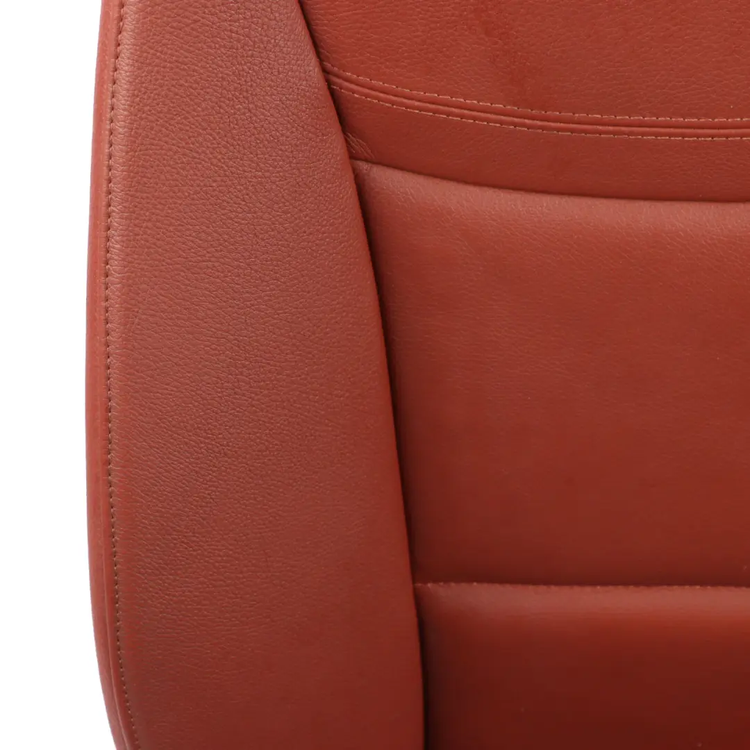 BMW E90 E91 LCI Front Left N/S Seat Heated Leather Red Brown Memory - SKU rhd-7257547-1 - Part number 7257547