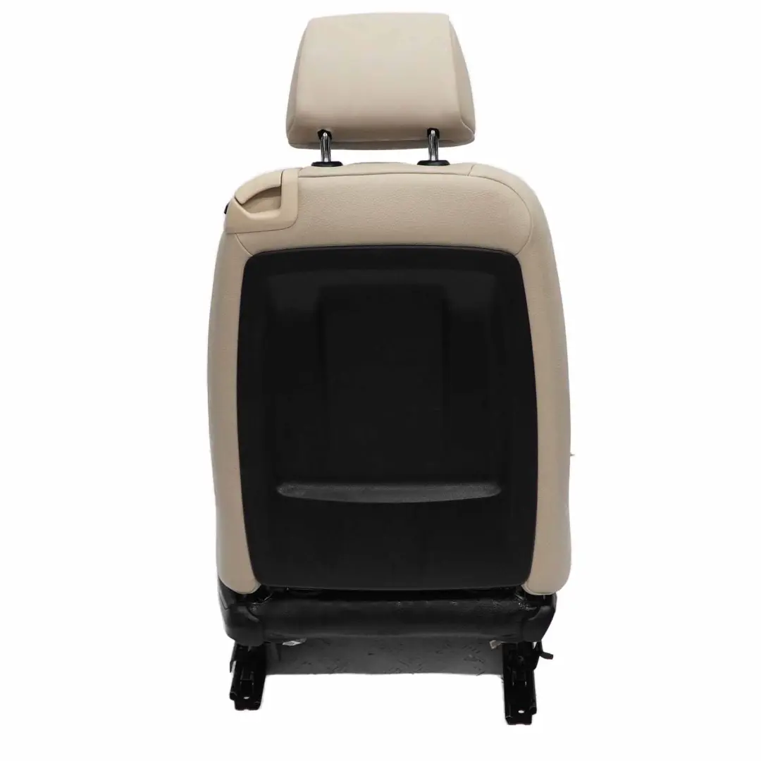 Front Left N/S Heated Seat Oyster Leather Memory to BMW E92 LCI Coupe M Sport with Part number 7259145 BMW E92 LCI Coupe M Sport Front Left N/S Heated Seat Oyster Leather Memory - SKU rhd-7259145-1 - Part number 7259145