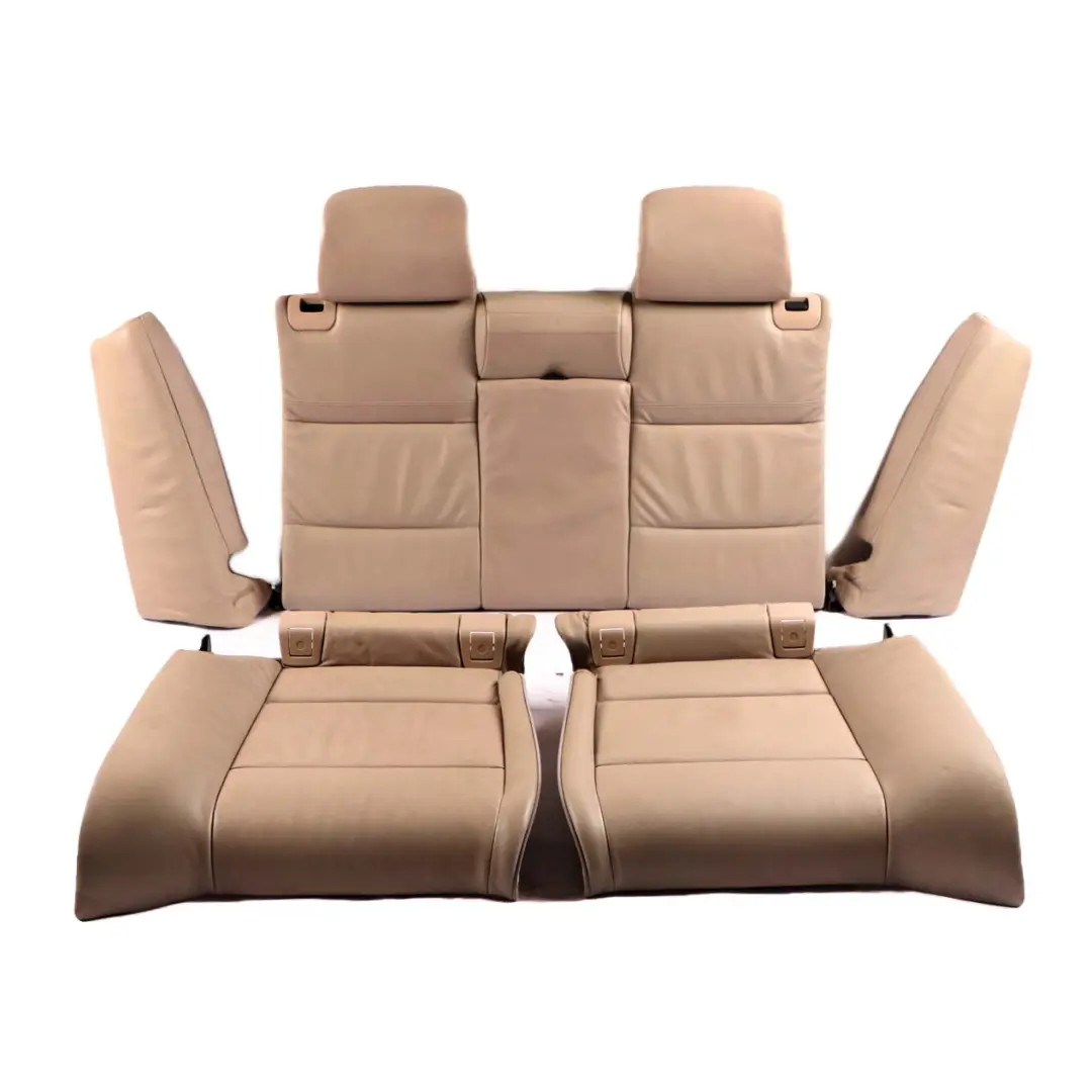 Heated Oyster Leather Interior Seats Electric Memory to BMW E93 LCI Cabrio M Sport with Part number 7259199 BMW E93 LCI Cabrio M Sport Heated Oyster Leather Interior Seats Electric Memory - SKU rhd-7259199-1 - Part number 7259199