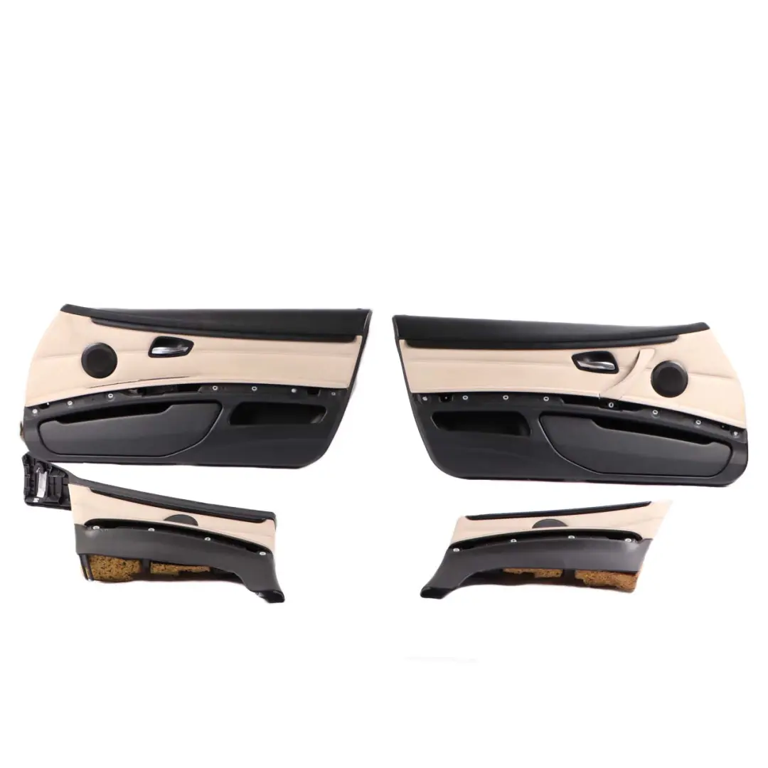 Heated Oyster Leather Interior Seats Electric Memory to BMW E93 LCI Cabrio M Sport with Part number 7259199 BMW E93 LCI Cabrio M Sport Heated Oyster Leather Interior Seats Electric Memory - SKU rhd-7259199-1 - Part number 7259199