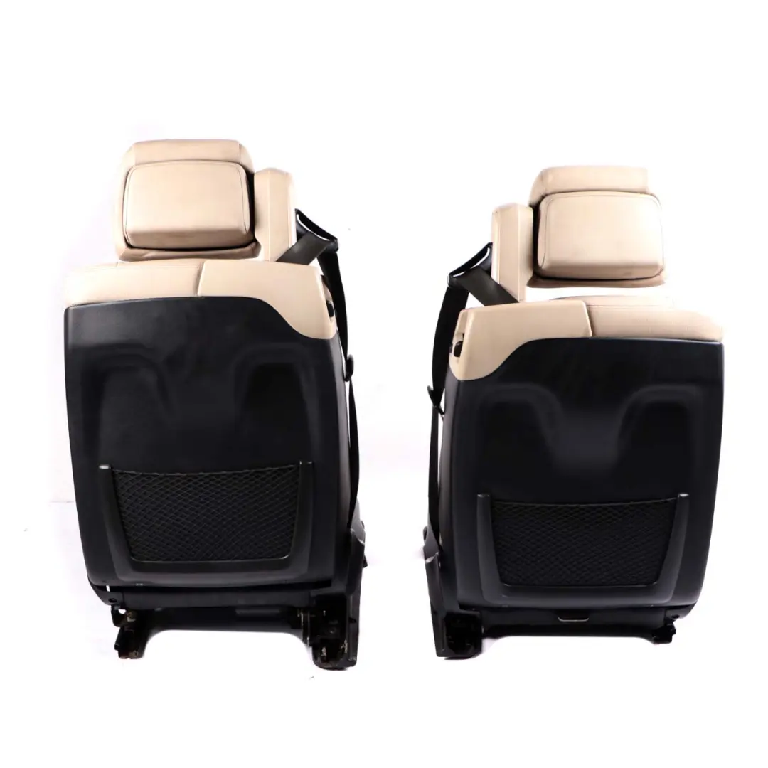 Heated Oyster Leather Interior Seats Electric Memory to BMW E93 LCI Cabrio M Sport with Part number 7259199 BMW E93 LCI Cabrio M Sport Heated Oyster Leather Interior Seats Electric Memory - SKU rhd-7259199-1 - Part number 7259199