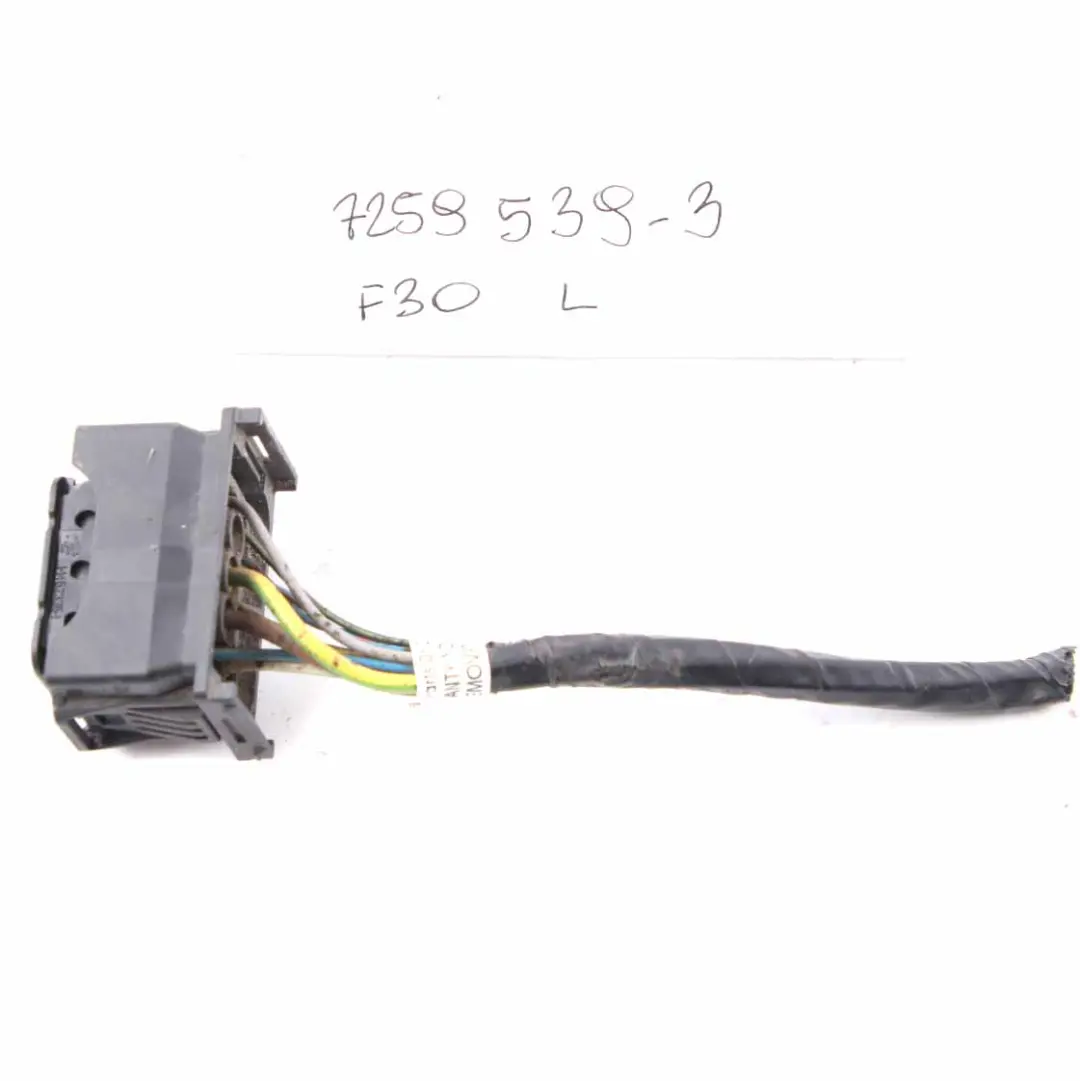 Headlight Headlamp Light Front Left N/S Plug Socket Wiring 6925638 to BMW F30 F31 with Part number 7259539 BMW F30 F31 Headlight Headlamp Light Front Left N/S Plug Socket Wiring 6925638 - SKU rhd-7259539-3 - Part number 7259539