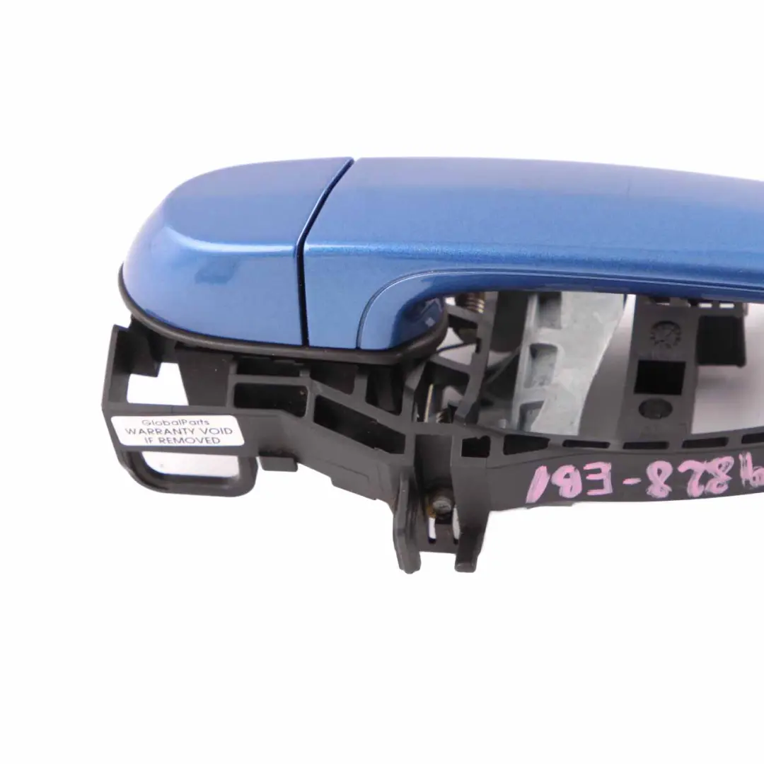 Door Handle BMW F30 F31 Front Left N/S Outside Exterior Grab Estorilblau Blue to with Part number 7259828 Door Handle BMW F30 F31 Front Left N/S Outside Exterior Grab Estorilblau Blue - SKU rhd-7259828-EB1 - Part number 7259828