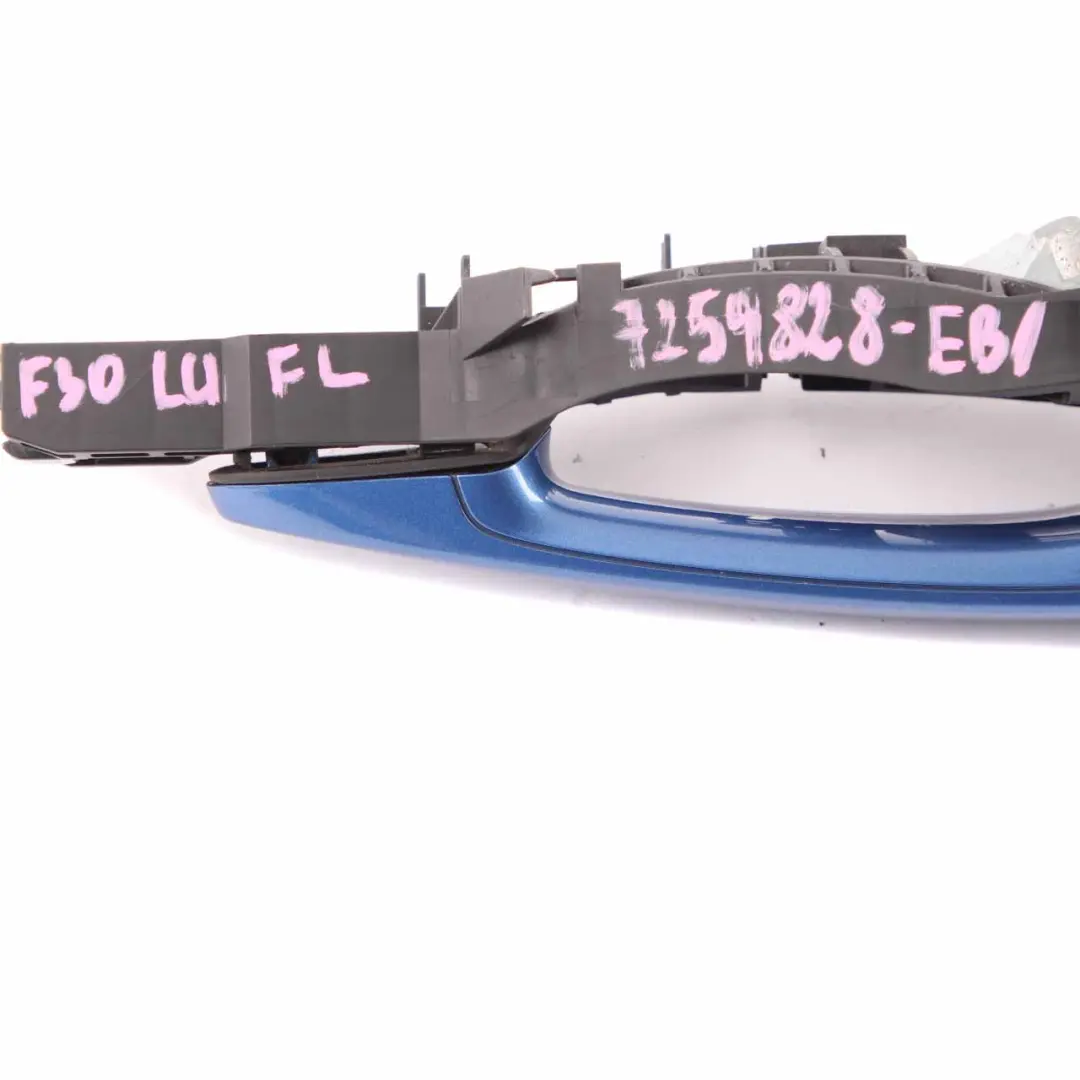 Door Handle BMW F30 F31 Front Left N/S Outside Exterior Grab Estorilblau Blue to with Part number 7259828 Door Handle BMW F30 F31 Front Left N/S Outside Exterior Grab Estorilblau Blue - SKU rhd-7259828-EB1 - Part number 7259828