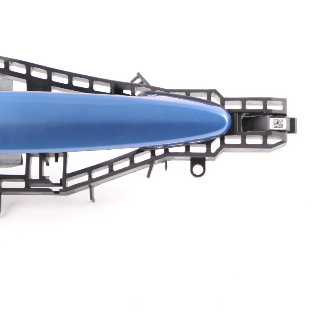 Door Handle BMW F30 LCI Front Right O/S Outside Exterior Grab Estorilblau Blue to with Part number 7259828 Door Handle BMW F30 LCI Front Right O/S Outside Exterior Grab Estorilblau Blue - SKU rhd-7259828-EB - Part number 7259828