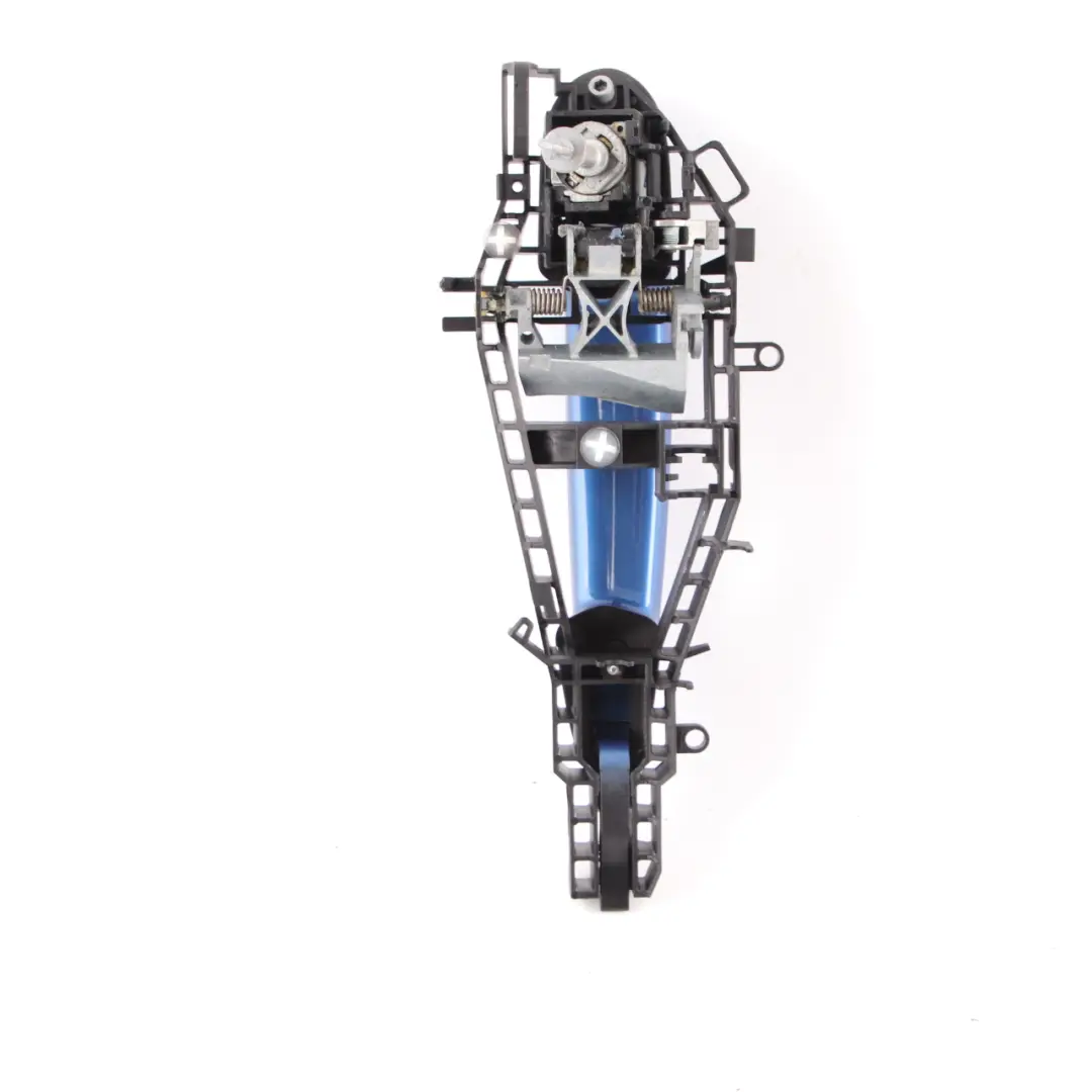  Door Handle BMW F30 LCI Front Right O/S Outside Exterior Grab Estorilblau Blue - SKU rhd-7259828-EB - Part number 7259828