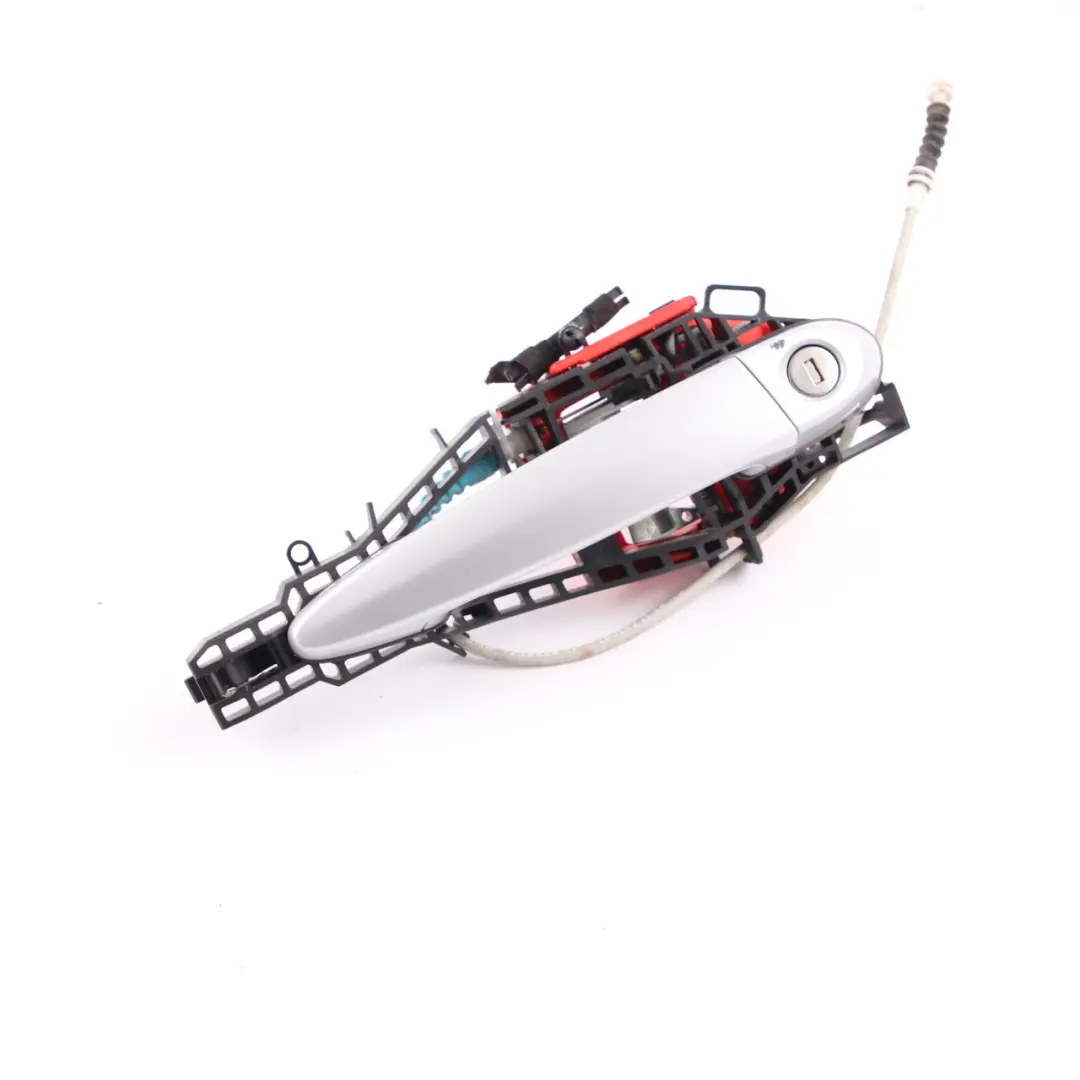  Door Handle BMW F30 LCI Front Right O/S Outside Grab Glacier Silver Metallic A83 - SKU rhd-7259828-GSB - Part number 7259828