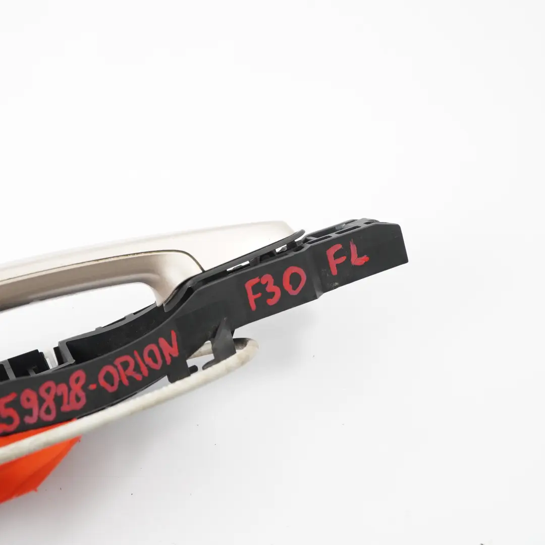 Door Handle BMW F30 F31 Front Left N/S Outside Exterior Grab Orion Silver A92 to with Part number 7259828 Door Handle BMW F30 F31 Front Left N/S Outside Exterior Grab Orion Silver A92 - SKU rhd-7259828-ORION - Part number 7259828