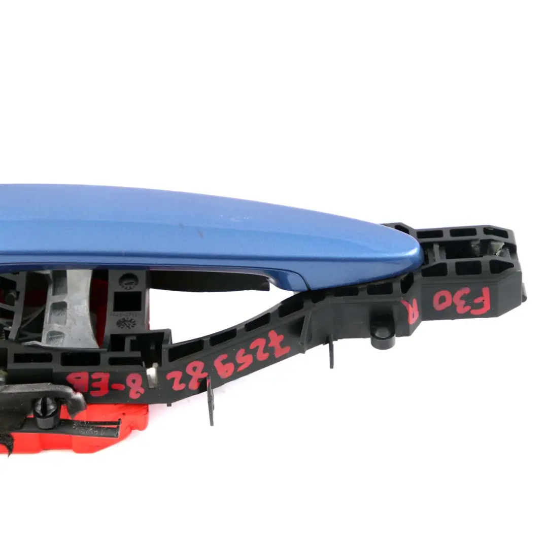 Door Handle BMW F30 F31 Front Right O/S Outside Exterior Grab Estorilblau Blue to with Part number 7259830 Door Handle BMW F30 F31 Front Right O/S Outside Exterior Grab Estorilblau Blue - SKU rhd-7259830-EB1 - Part number 7259830