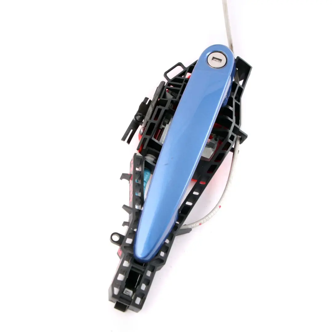  Door Handle BMW F30 F31 Front Right O/S Outside Exterior Grab Estorilblau Blue - SKU rhd-7259830-EB1 - Part number 7259830