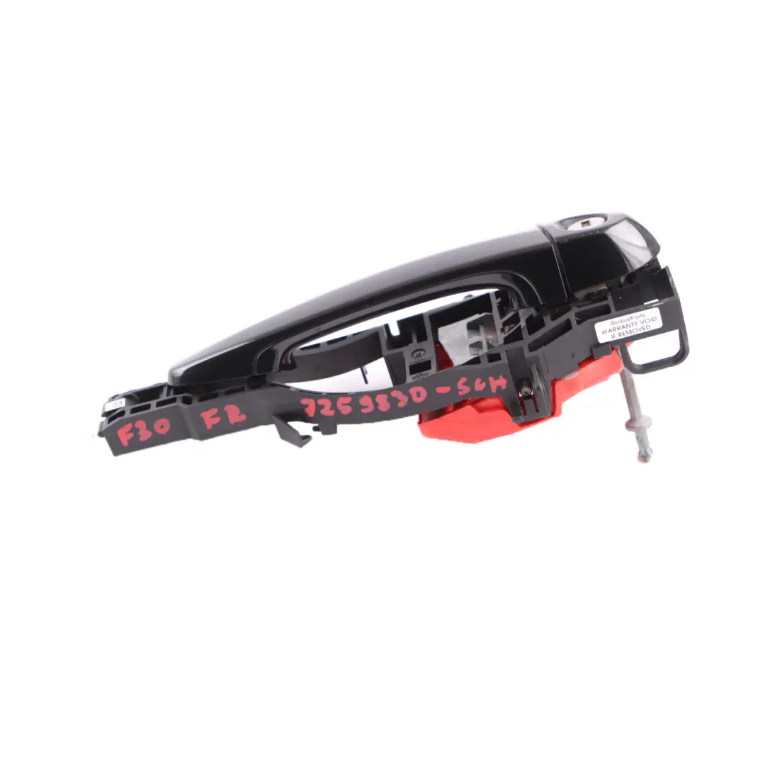  Door Handle BMW F30 F31 Front Right O/S Outside Grab Schwarz 2 Black 668 - SKU rhd-7259830-SCH - Part number 7259830