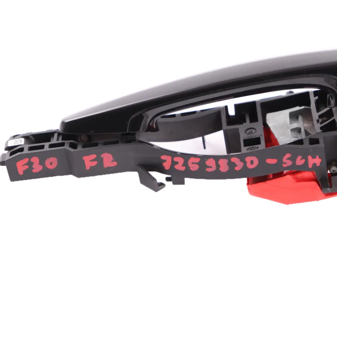  Door Handle BMW F30 F31 Front Right O/S Outside Grab Schwarz 2 Black 668 - SKU rhd-7259830-SCH - Part number 7259830