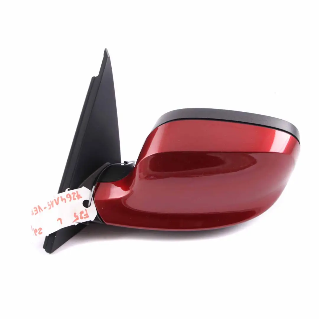 Wing Mirror BMW X3 F25 Auto Dip Left Door N/S Vermilionrot Vermilion Red A82 to with Part number 7264115 Wing Mirror BMW X3 F25 Auto Dip Left Door N/S Vermilionrot Vermilion Red A82 - SKU rhd-7264115-VER - Part number 7264115