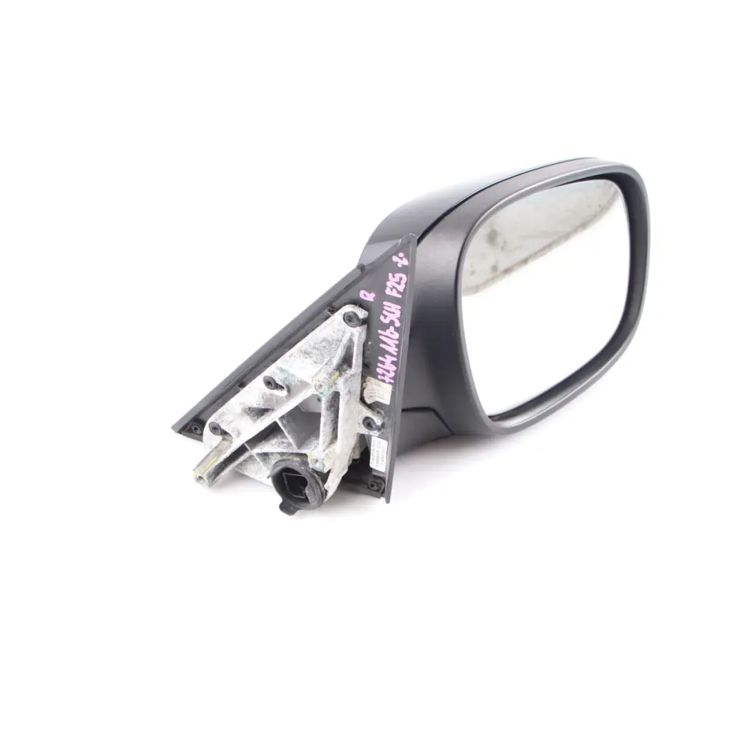 Wing Mirror Auto Dip Heated Right Door O/S Schwarz 2 Black - 668 to BMW X3 F25 with Part number 7264116 BMW X3 F25 Wing Mirror Auto Dip Heated Right Door O/S Schwarz 2 Black - 668 - SKU rhd-7264116-SCH - Part number 7264116