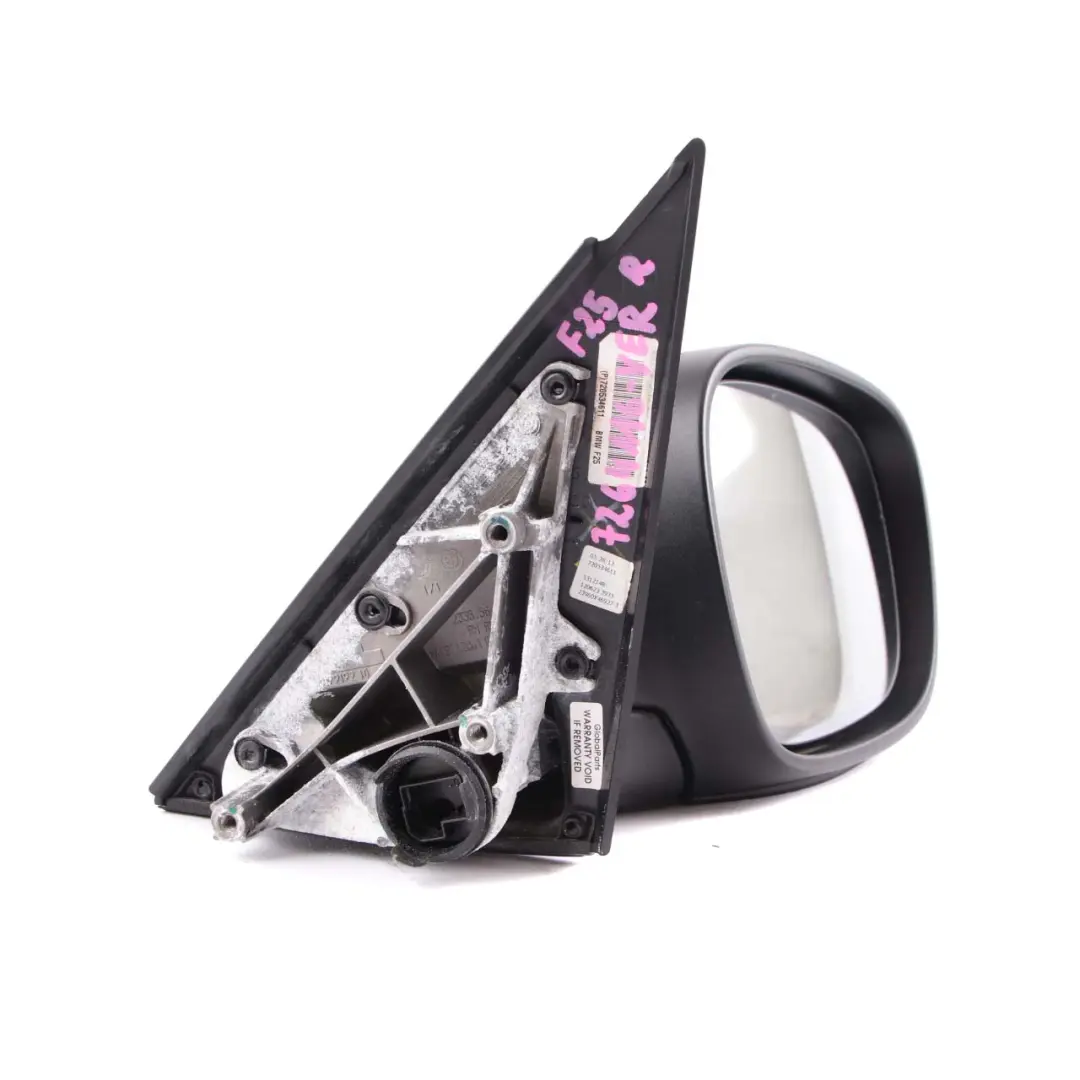  Wing Mirror BMW X3 F25 Auto Dip Right Door O/S Vermilionrot Vermilion Red A82 - SKU rhd-7264116-VER - Part number 7264116