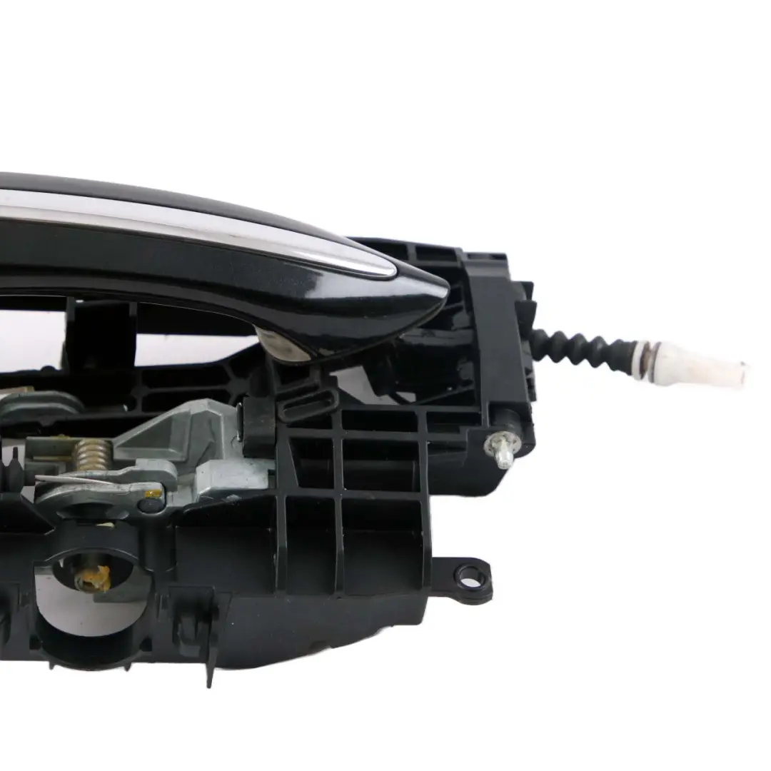BMW 5 Series F10 F11 LCI 1 Outside Door Handle Front Right O/S Black Sapphire - SKU rhd-7265084-BS1 - Part number 7265084