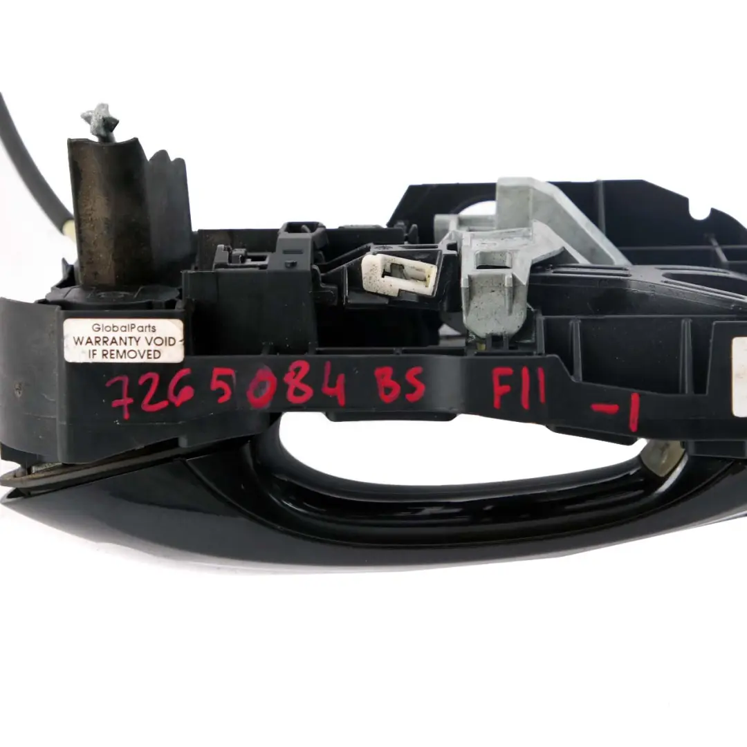 Outside Door Handle Front Right O/S Black Sapphire to BMW 5 Series F10 F11 LCI 1 with Part number 7265084 BMW 5 Series F10 F11 LCI 1 Outside Door Handle Front Right O/S Black Sapphire - SKU rhd-7265084-BS1 - Part number 7265084