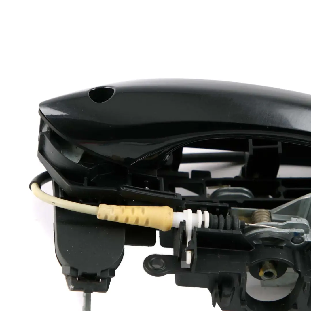 Outside Door Handle Front Right O/S Black Sapphire 475 to BMW 5 Series F10 F11 LCI with Part number 7265084 BMW 5 Series F10 F11 LCI Outside Door Handle Front Right O/S Black Sapphire 475 - SKU rhd-7265084-BS - Part number 7265084