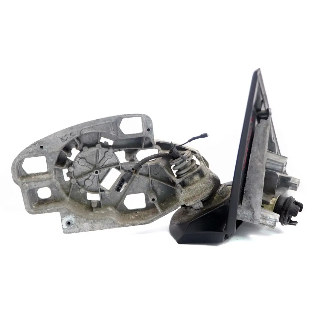 Outside Heated Left Base Wing Mirror N/S 5 PIN to BMW 1 Series E87 LCI with Part number 7268125 BMW 1 Series E87 LCI Outside Heated Left Base Wing Mirror N/S 5 PIN - SKU rhd-7268125-1 - Part number 7268125