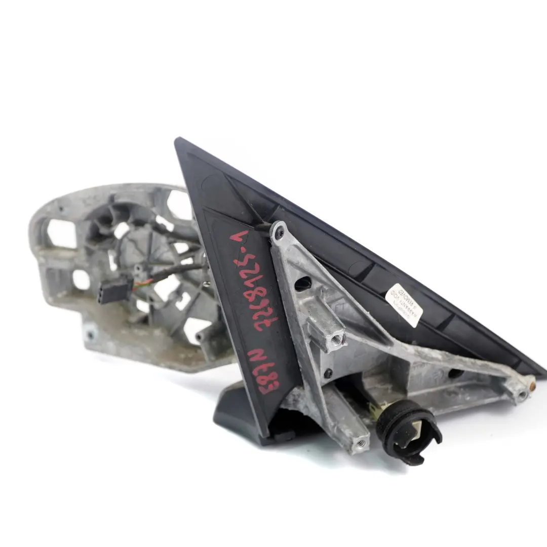 Outside Heated Left Base Wing Mirror N/S 5 PIN to BMW 1 Series E87 LCI with Part number 7268125 BMW 1 Series E87 LCI Outside Heated Left Base Wing Mirror N/S 5 PIN - SKU rhd-7268125-1 - Part number 7268125