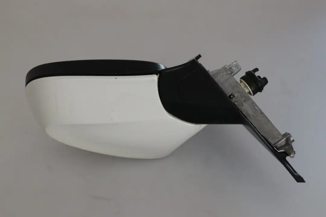 Heated Left Passenger Wing Mirror N/S Alpinweiss White 300 to BMW 1 Series E87 LCI with Part number 7268125 BMW 1 Series E87 LCI Heated Left Passenger Wing Mirror N/S Alpinweiss White 300 - SKU rhd-7268125-AW - Part number 7268125