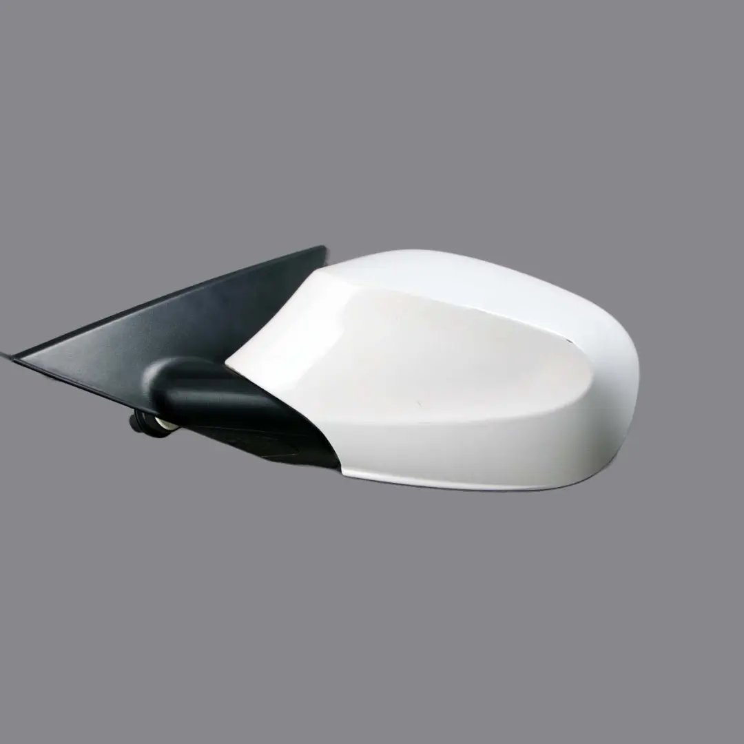 Left Wing Mirror Door N/S Heated Alpinweiss III Alpine White 5 Pin to BMW E87 LCI with Part number 7268125 BMW E87 LCI Left Wing Mirror Door N/S Heated Alpinweiss III Alpine White 5 Pin - SKU rhd-7268125-AW1 - Part number 7268125