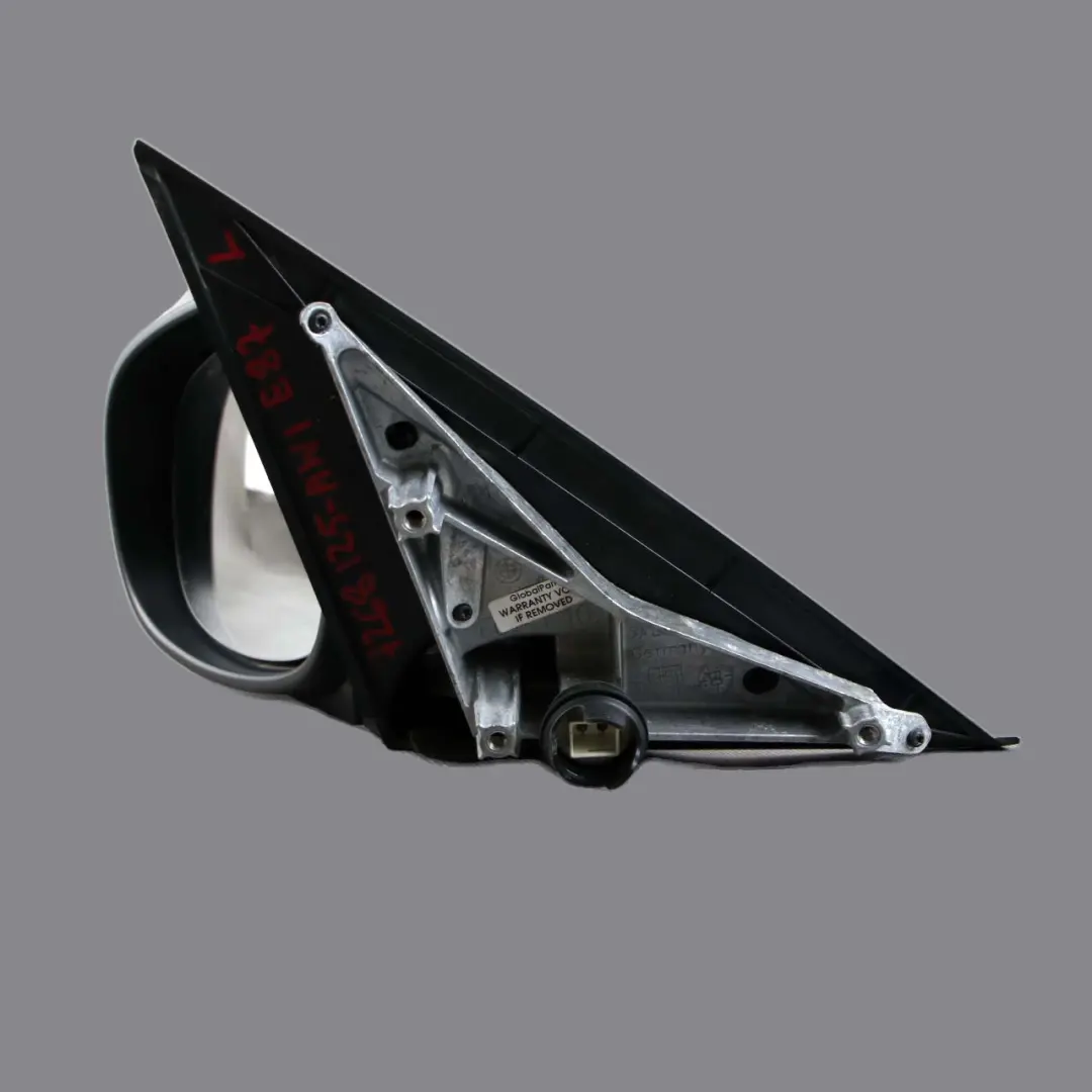 Left Wing Mirror Door N/S Heated Alpinweiss III Alpine White 5 Pin to BMW E87 LCI with Part number 7268125 BMW E87 LCI Left Wing Mirror Door N/S Heated Alpinweiss III Alpine White 5 Pin - SKU rhd-7268125-AW1 - Part number 7268125