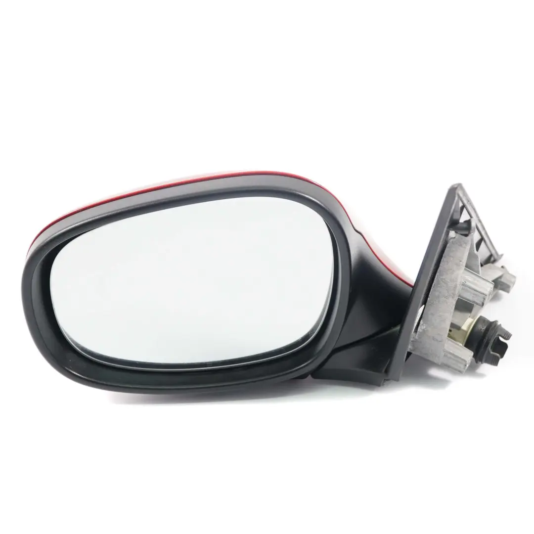 Heated Left Wing Mirror N/S Door Karmesinrot Crimson Red to BMW 1 Series E87 LCI with Part number 7268125 BMW 1 Series E87 LCI Heated Left Wing Mirror N/S Door Karmesinrot Crimson Red - SKU rhd-7268125-KAR - Part number 7268125