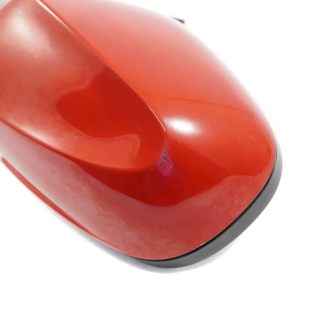 BMW 1 Series E87 LCI Heated Left Wing Mirror N/S Door Karmesinrot Crimson Red - SKU rhd-7268125-KAR - Part number 7268125