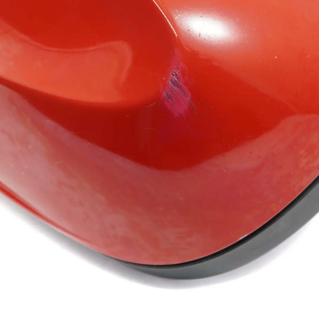 BMW 1 Series E87 LCI Heated Left Wing Mirror N/S Door Karmesinrot Crimson Red - SKU rhd-7268125-KAR - Part number 7268125