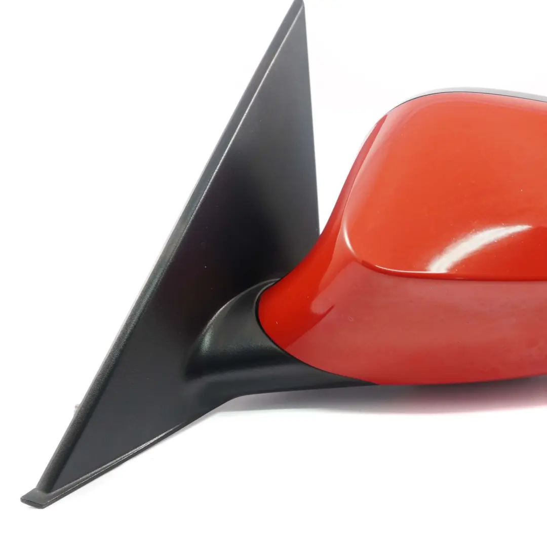 BMW 1 Series E87 LCI Heated Left Wing Mirror N/S Door Karmesinrot Crimson Red - SKU rhd-7268125-KAR - Part number 7268125